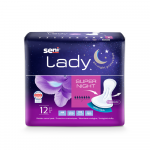 SENI uroloģiskie ieliktņi LADY SUPER NIGHT, 7 piles, 12 gab.