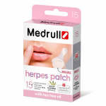 MEDRULL herpes plāksteri, 15 gab.