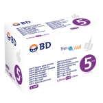 BD PEN insulīna adatas 5mm x 31G, 100 gab.