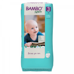 BAMBO NATURE autiņbiksītes 3.izmērs, 4-8 kg, 52 gab.