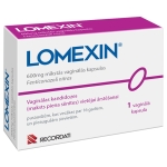 LOMEXIN 600 mg mīkstās vaginālās kapsulas, N1