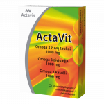 ACTAVIT OMEGA 3 zivju eļļa 1000 mg, kapsulas, 60 gab.