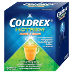 COLDREX HOTREM Honey & Lemon 750 mg/10 mg/60 mg pulveris, N10