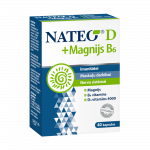 NATEO D + Magnijs B6, 40 kapsulas