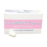 PHARMATEX 18,9 mg pesāriji, N10