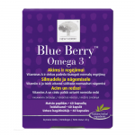 NEW NORDIC kapsulas BLUE BERRY OMEGA 3, 60 gab.