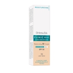 CLINIC WAY Mitrinošs BB krēms LIGHT BEIGE, SPF50, 30 ml