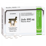 PHARMA NORD Jods 400 µg, 120 tabletes