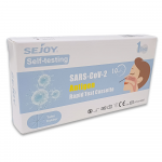 SEJOY ātrais tests SARS-COV-2 antigēna noteikšanai, 1 gab.