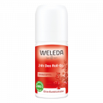 WELEDA granātābolu dezodorants ar rullīti 24h POMEGRANATE, 50 ml