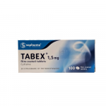 TABEX 1.5mg apvalkotās tabletes, N100