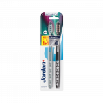 JORDAN zobu birste, mīksta ULTRALITE 1+1, 2 gab.