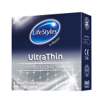 LIFESTYLES prezervatīvi BY MANIX, ULTRA THIN, 3 gab.