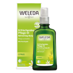 WELEDA atsvaidzinoša citrusaugļu eļļa ķermenim CITRUS, 100 ml