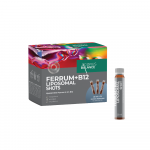 ACORUS BALANCE FERRUM + B12 LIPOSOMAL SHOTS, 14 gab., 25 ml