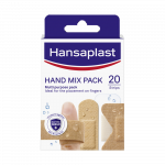 HANSPALAST dažādi plāsteri brūču aizsardzībai rokām HAND MIX, 20 gab.