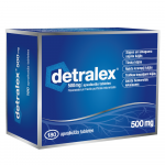 DETRALEX apvalkotās tabletes, N180