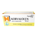 KORVALOLS N šķidrums, 90 ml