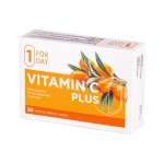 FORDAY VITAMIN C PLUS tabletes, 30 gab.