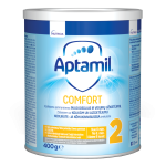 APTAMIL COMFORT 2 mākslīgais piena maisījums, no 6 mēnešu vecuma, 400 g