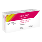 CANIFUG CREMOLUM, 200 mg + 20 mg/g, 3 pesāriji + krēms 20 g