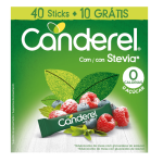 CANDEREL saldinātājs GREEN STEVIA, 1.5g, 50 paciņas