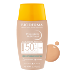 BIODERMA gaiši tonēts saules aizsarglīdzeklis kombinētai vai taukainai ādai PHOTODERM NUDE TOUCH, SPF 50+, 40 ml