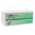 CARSIL 110 mg cietās kapsulas, N30