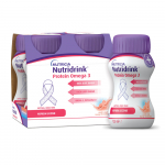 NUTRICIA NUTRIDRINK ar persiku-mango garšu PROTEIN OMEGA 3, 4 gab., 125 ml