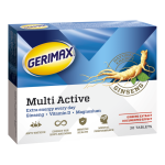 GERIMAX MULTI ACTIVE tabletes, 30 gab.