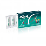 EVA/QU rektālās svecītes bērniem, 6 gab.