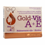 OLIMP LABS GOLD- Vit A+E NAKTSSVECES EĻĻA+ BIOTĪNS, kapsulas, 30 gab.