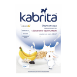 KABRITA auzu pārslu putra uz kazas piena pamata no 6 mēn., 180 g