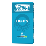 ONE TOUCH prezervatīvi LIGHTS, 12 gab.