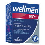 WELLMAN 50+, tabletes, 30 gab.