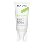 NOREVA matējošs sauļošanās fluīds EXFOLIAC SPF50+, 40 ml