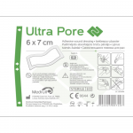 MEDRULL pašlīmējošs absorbējošs brūču pārsējs sterils ULTRA PORE, 6x7cm