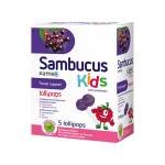 SAMBUCUS PAMEX KIDS LOLLIPOPS konfektes uz kociņa, 5 gab.