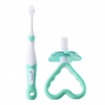 BRUSH BABY pirmā zobu birstīte un smaganu birstīte/kompl., 1 gab.