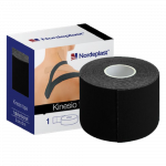 NORDEPLAST kinezioloģiskais teips, melns, 5cmx5m,, 1 gab.