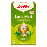 YOGI TEA Laima - Piparmētru tēja, 17 gab.