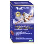 DIAS FORTE COLLAGEN pulveris ar granātābola garšu, 30 paciņas
