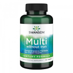 SWANSON Multivitamīnu un Minerālu komplekss bez dzelzs, 130 tabletes