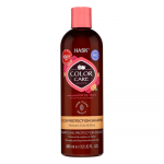 HASK rožu eļļas un persiku šampūns krāsotiem matiem, 355 ml