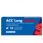 ACC LONG 600 mg putojošās tabletes, N10
