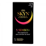 LIFESTYLES prezervatīvi SKYN 5 SENSES+, 5 gab.