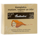 HEALINATURE Komplekss matiem, nagiem un ādai, 60 kapsulas