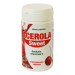 HKK ACEROLA SWEET tabletes, 90 gab.
