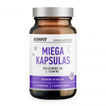 ICONFIT miega kapsulas (Melatonīns un Melissa), 90 kapsulas