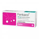 FENKAROL 25 mg tabletes, N20